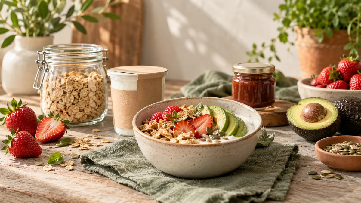 Yogurt, breakfast cereals and sauces to check the sugar content of packaged ingredients